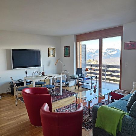 Appartement Meuble A Louer A Nax 外观 照片