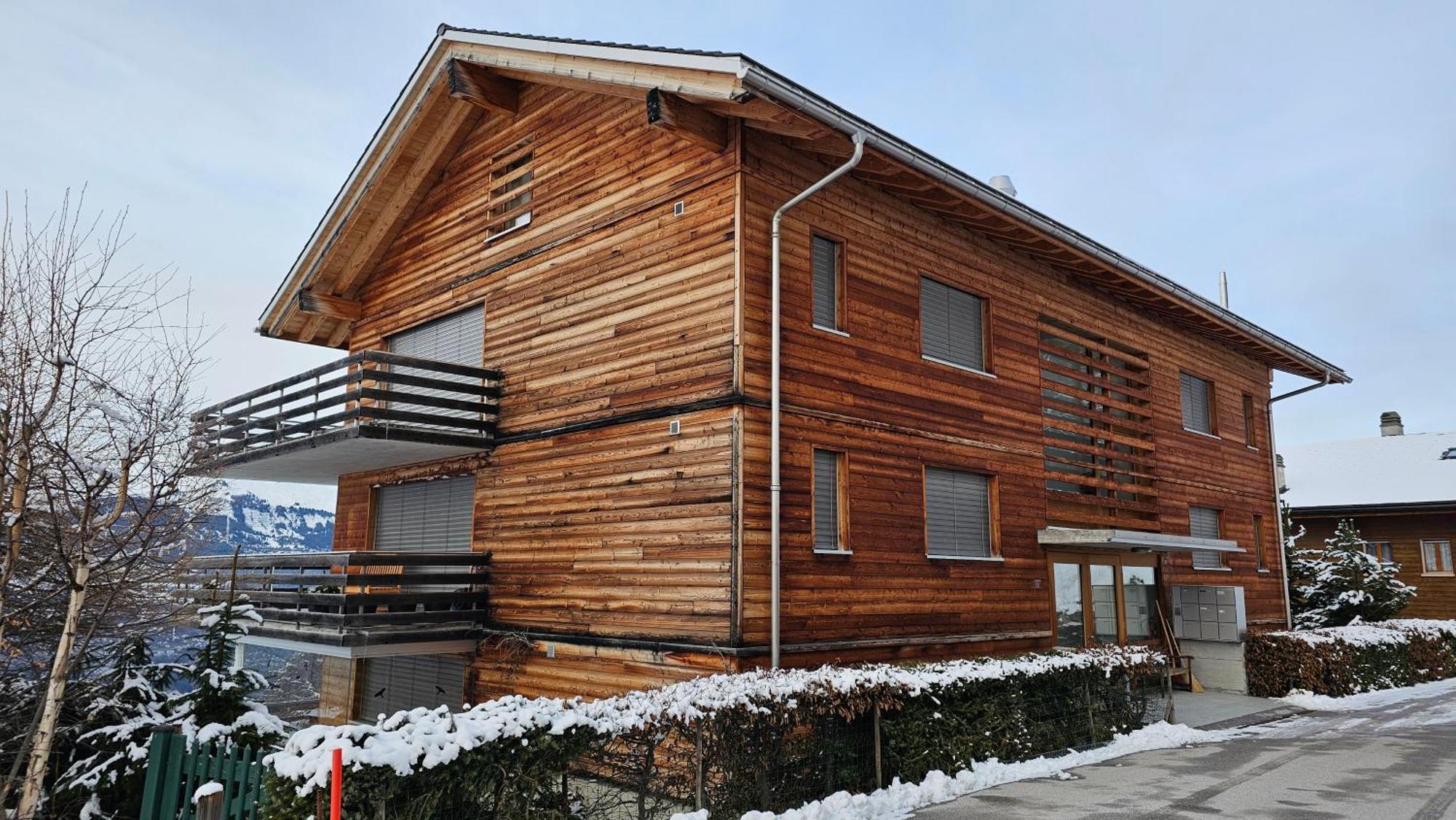 Appartement Meuble A Louer A Nax 外观 照片